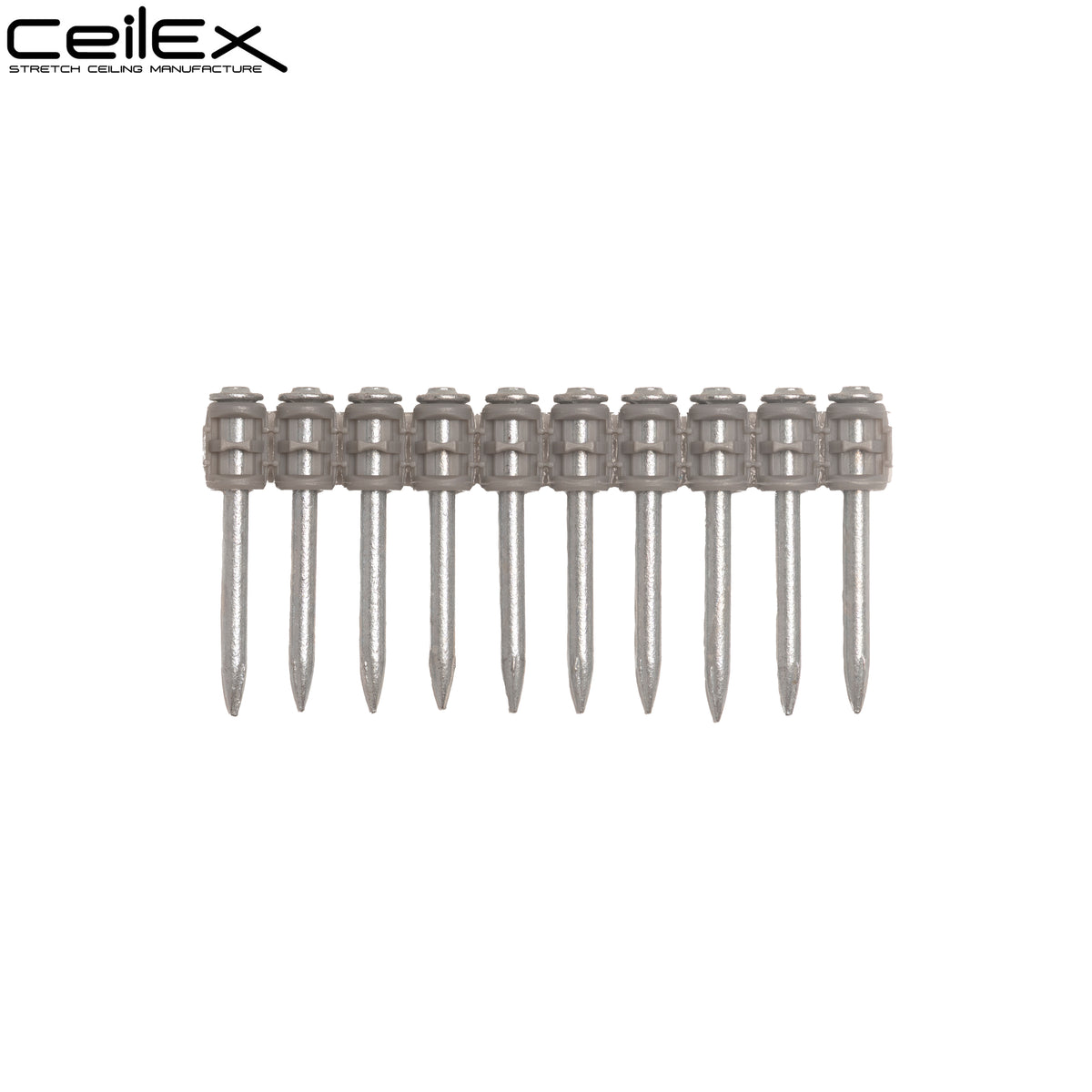 750-Count Collated Concrete Nails – 38mm Length, 3mm Thick – For Hilti GX3/GX100/GX120 Cordless Nailers – Carbon Steel With Galvanized Coating