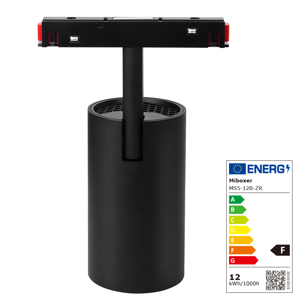 MS5-12B-ZR - 12W RGB+CCT Magnetic Spotlight (Zigbee 3.0 + 2.4G)