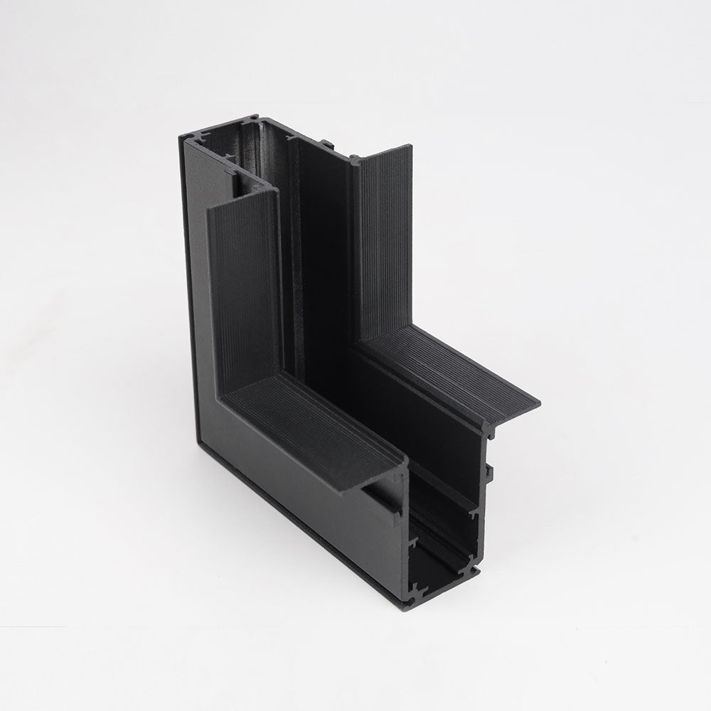 AM-MR-L20VPA - L Vertical Corner for Plastering Mounted Magnetic Rail