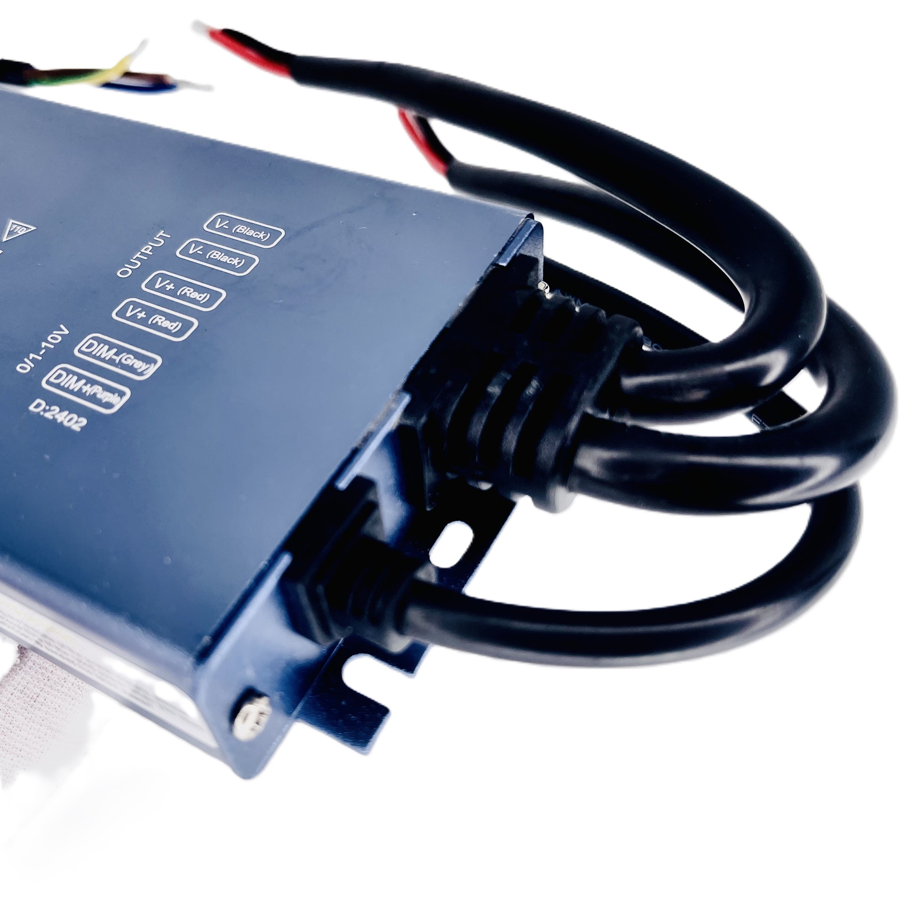 Triac Dimmable LED Driver 24V 300W IP67 Ultra Slim 0.8in UL Listed Compatible with Lutron Dimmer, Transformer for LED Lights, Power Supply 5in1 Triac/0-10V/1-10V/Potentiometer/10V PWM