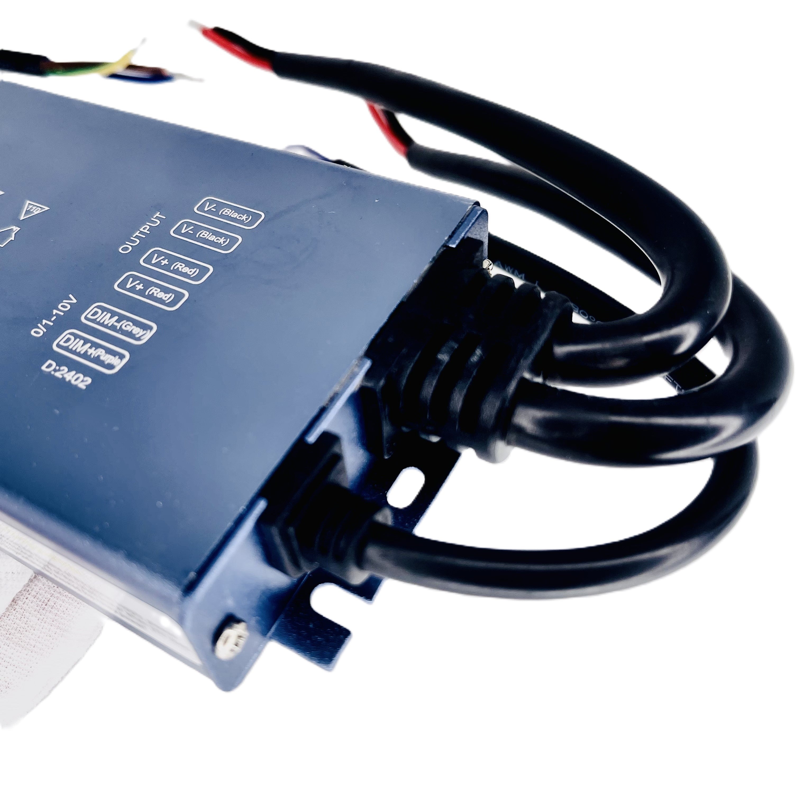 Triac Dimmable LED Driver 24V 300W IP67 Ultra Slim 0.8in UL Listed Compatible with Lutron Dimmer, Transformer for LED Lights, Power Supply 5in1 Triac/0-10V/1-10V/Potentiometer/10V PWM