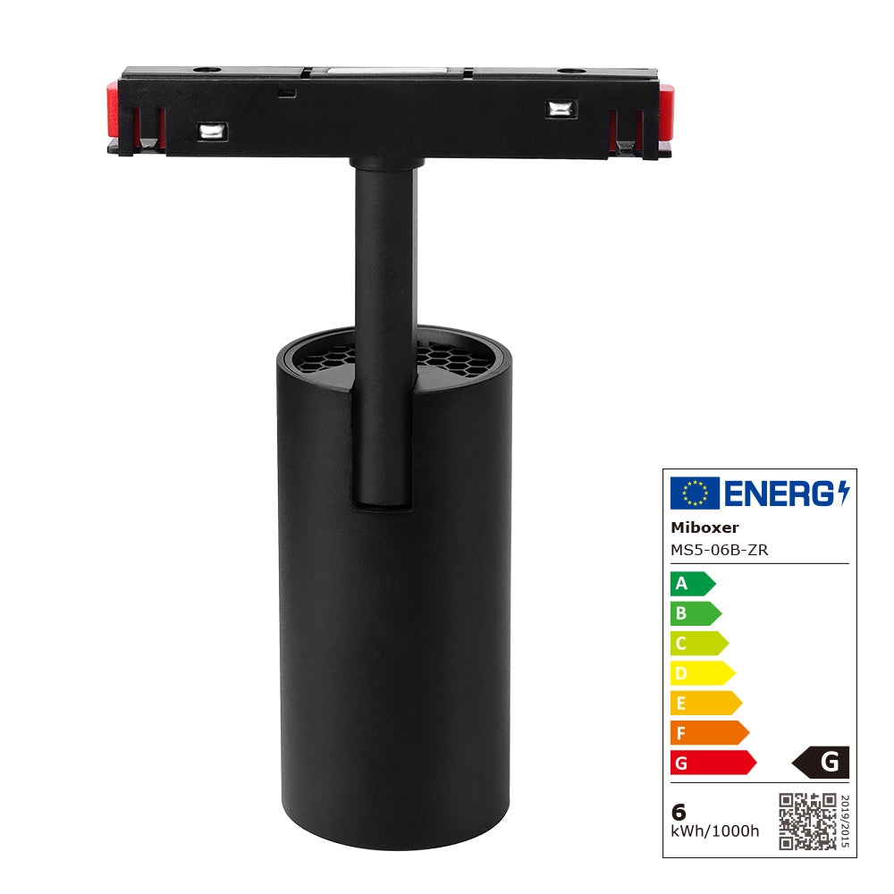 MS5-06B-ZR - 6W RGB+CCT Magnetic Spotlight (Zigbee 3.0 + 2.4G)