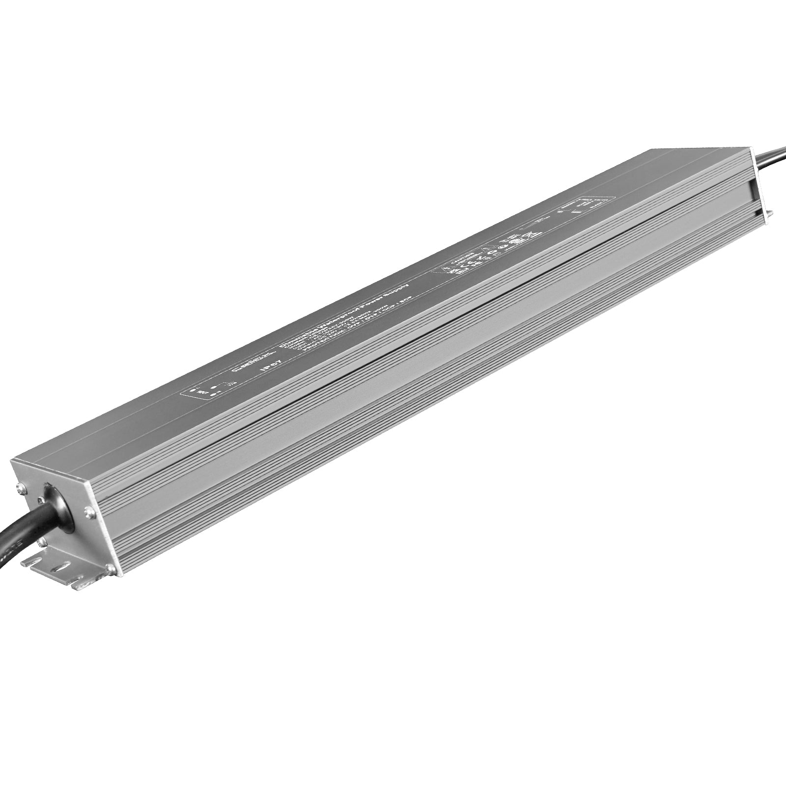 Triac Dimmable LED Driver 24V 300W IP67 ETL Listed Compatible with Lutron Dimmer, Transformer for LED Lights, Slim Waterproof Dimmable Power Supply 3 in 1 PWM.0/1-10V Dimming