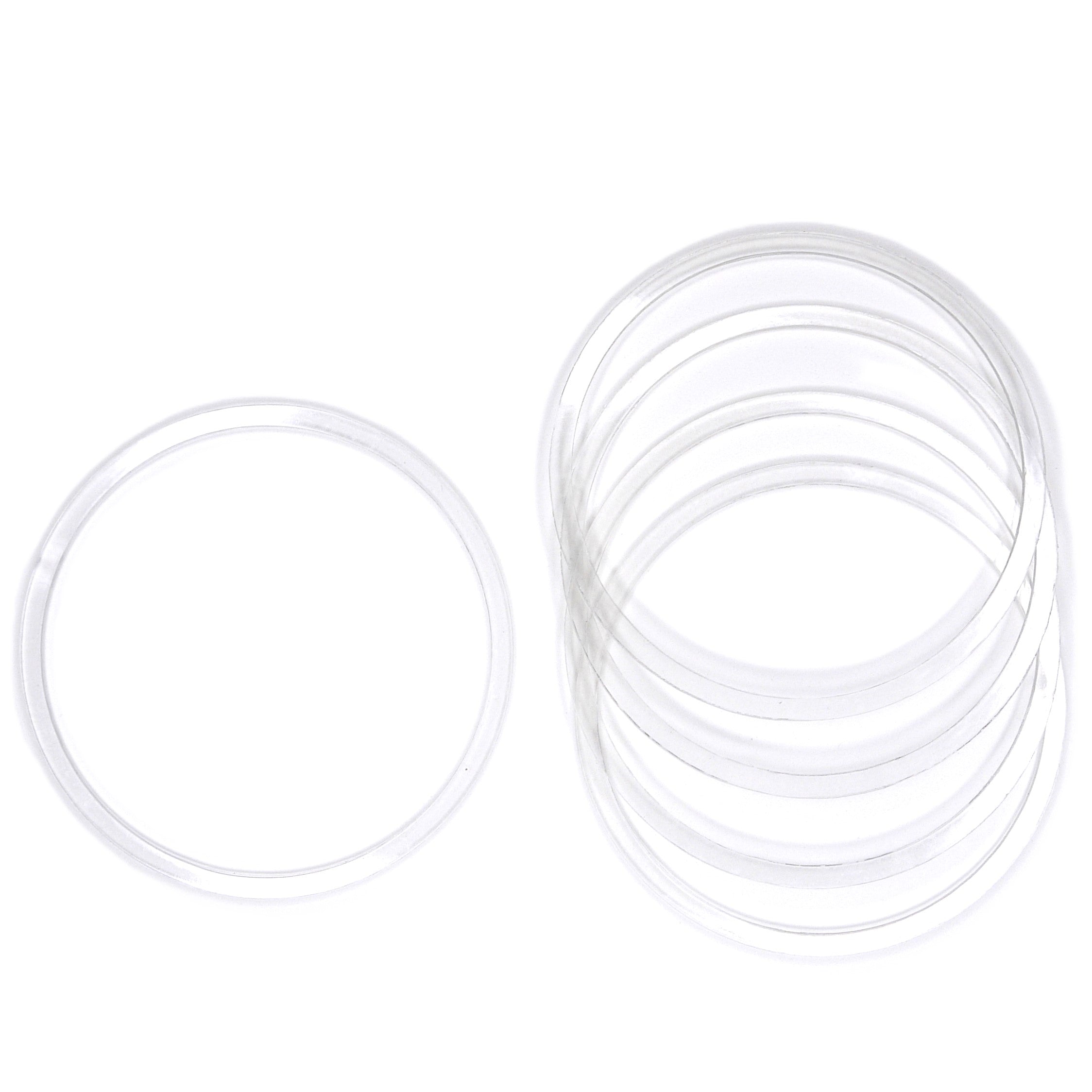 D0.62" (10 mm) Stretch Ceilings Reinforcement Circle Rings/Protective Thermal Rings for Spotlights Installation