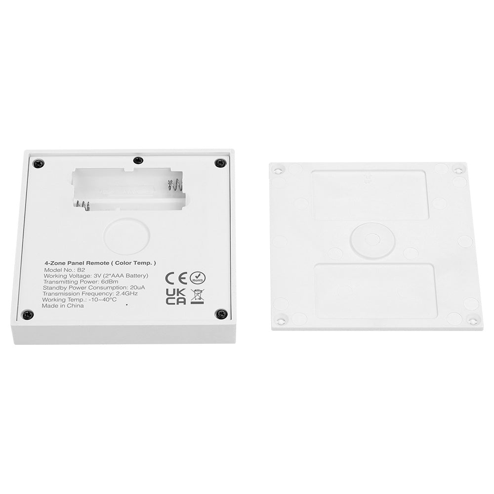 B2 - 4-Zone Panel Remote (Color Temperature)