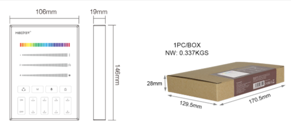 B9 - SPI Panel Remote (2.4GHz)