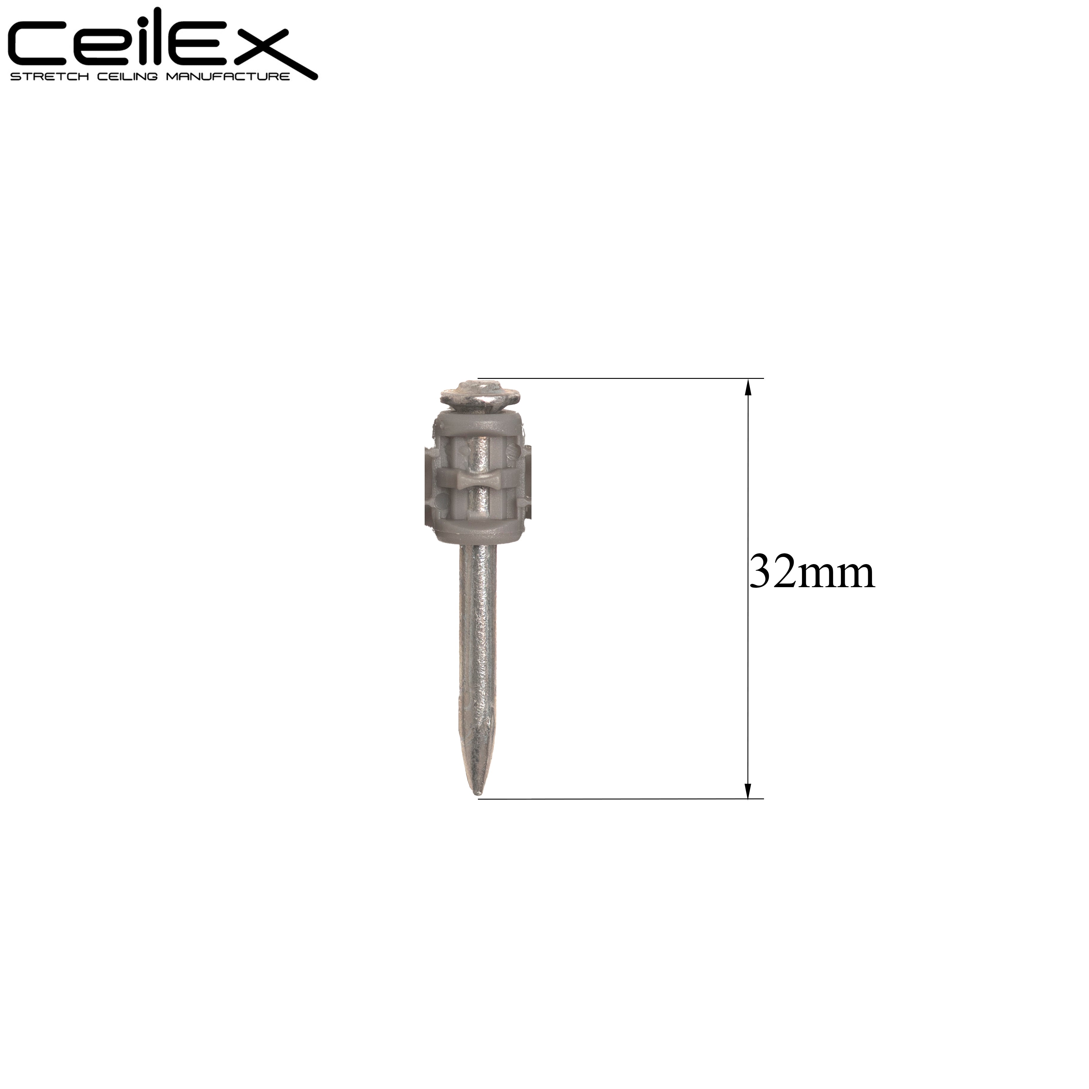 1000x Collated Concrete Nails 1 1/4'' (32mm) - for Hilti only B3 MX, BX3