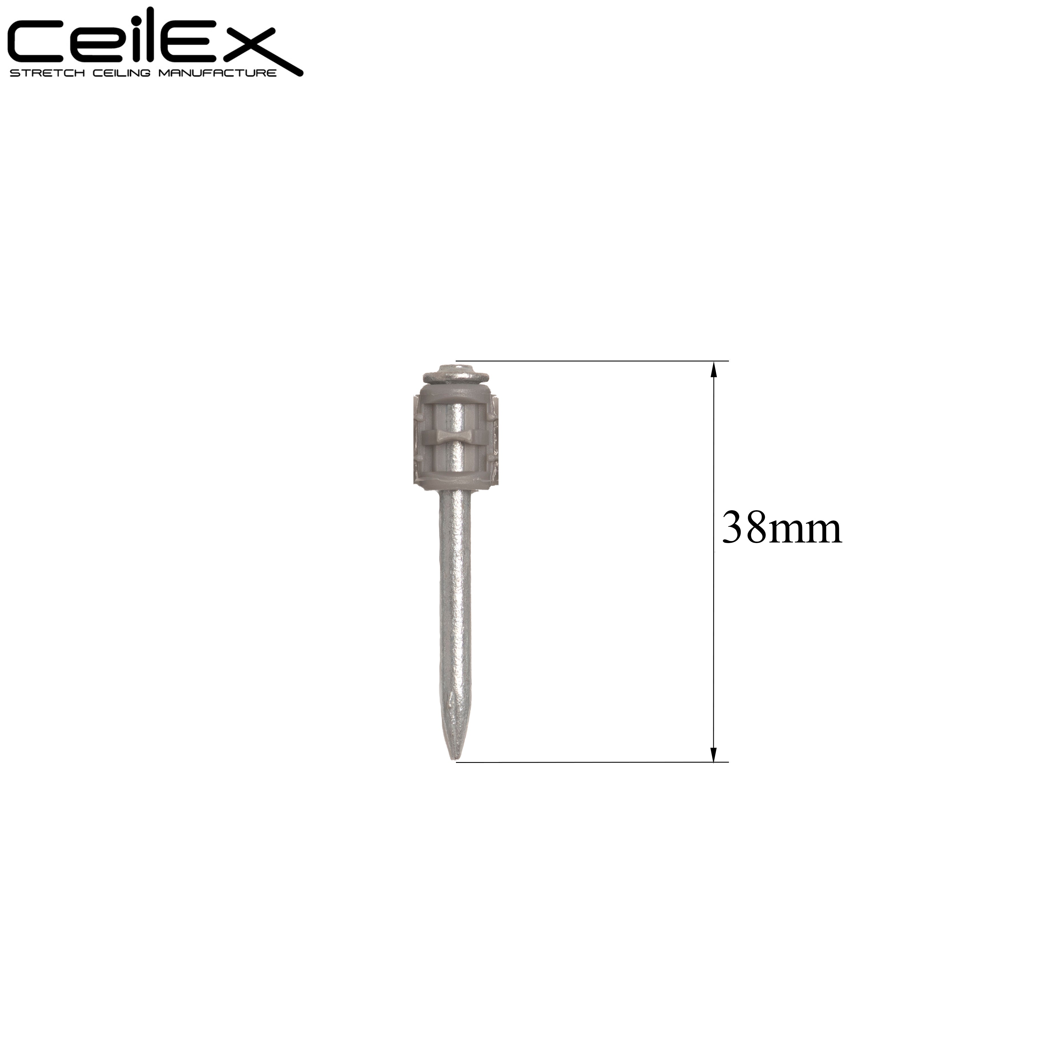 1000x Collated Concrete Nails 1 1/2'' (38mm) - for Hilti only B3 MX, BX3