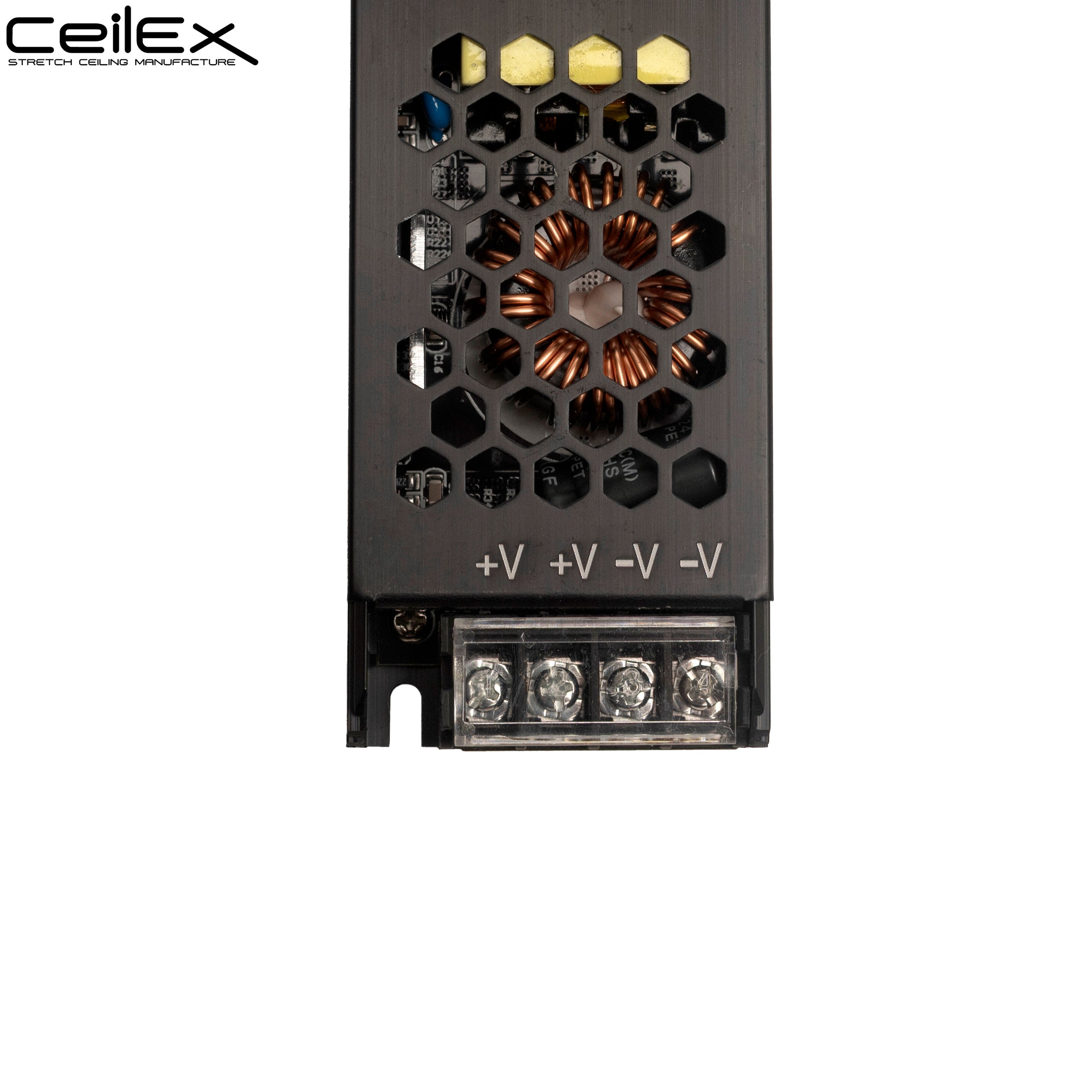 LED Driver 24V 200W IP20 ETL Listed, Power Supply AC 100-130V 50-60Hz, Ultra Slim Fanless Transformer for LED Lights