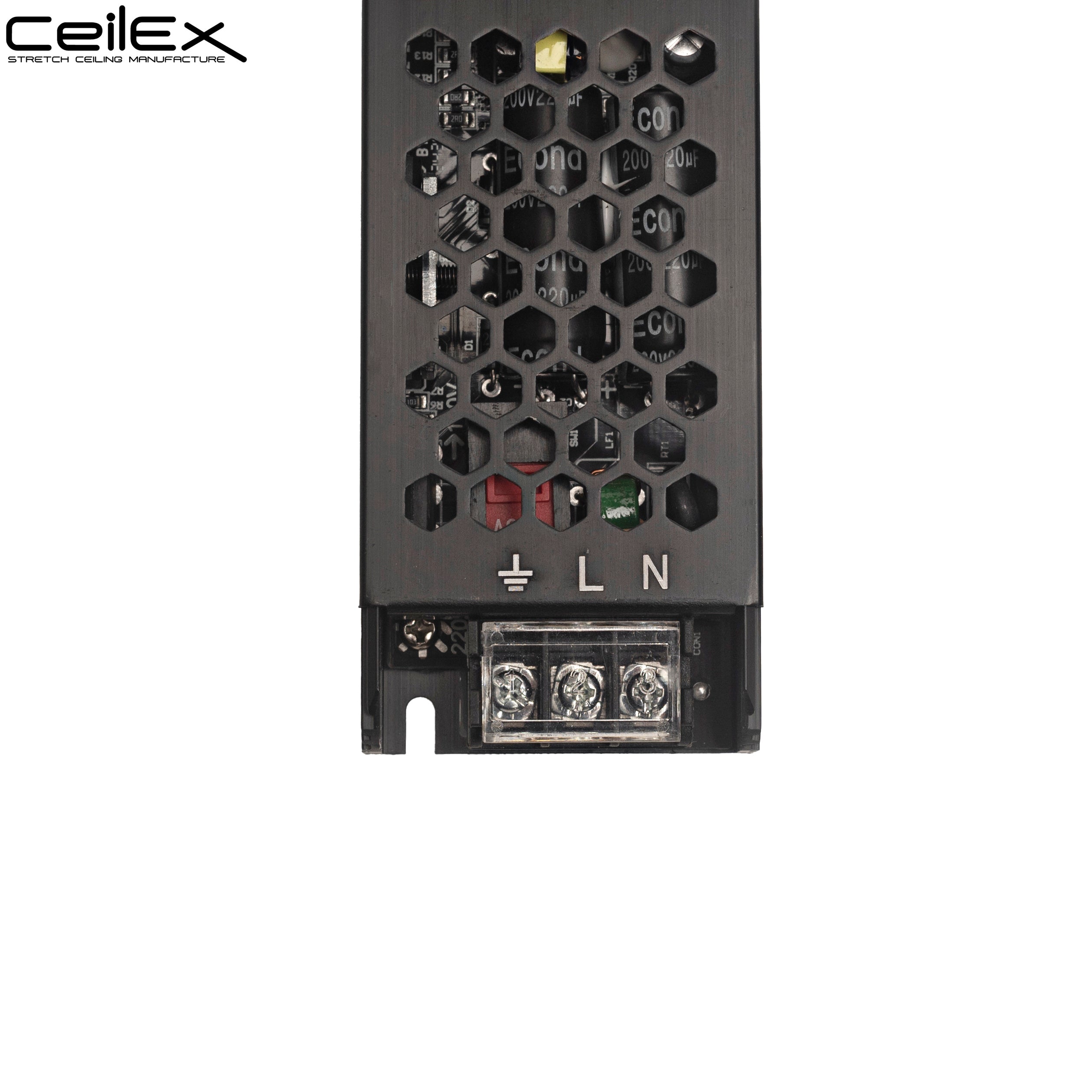 LED Driver 24V 200W IP20 ETL Listed, Power Supply AC 100-130V 50-60Hz, Ultra Slim Fanless Transformer for LED Lights