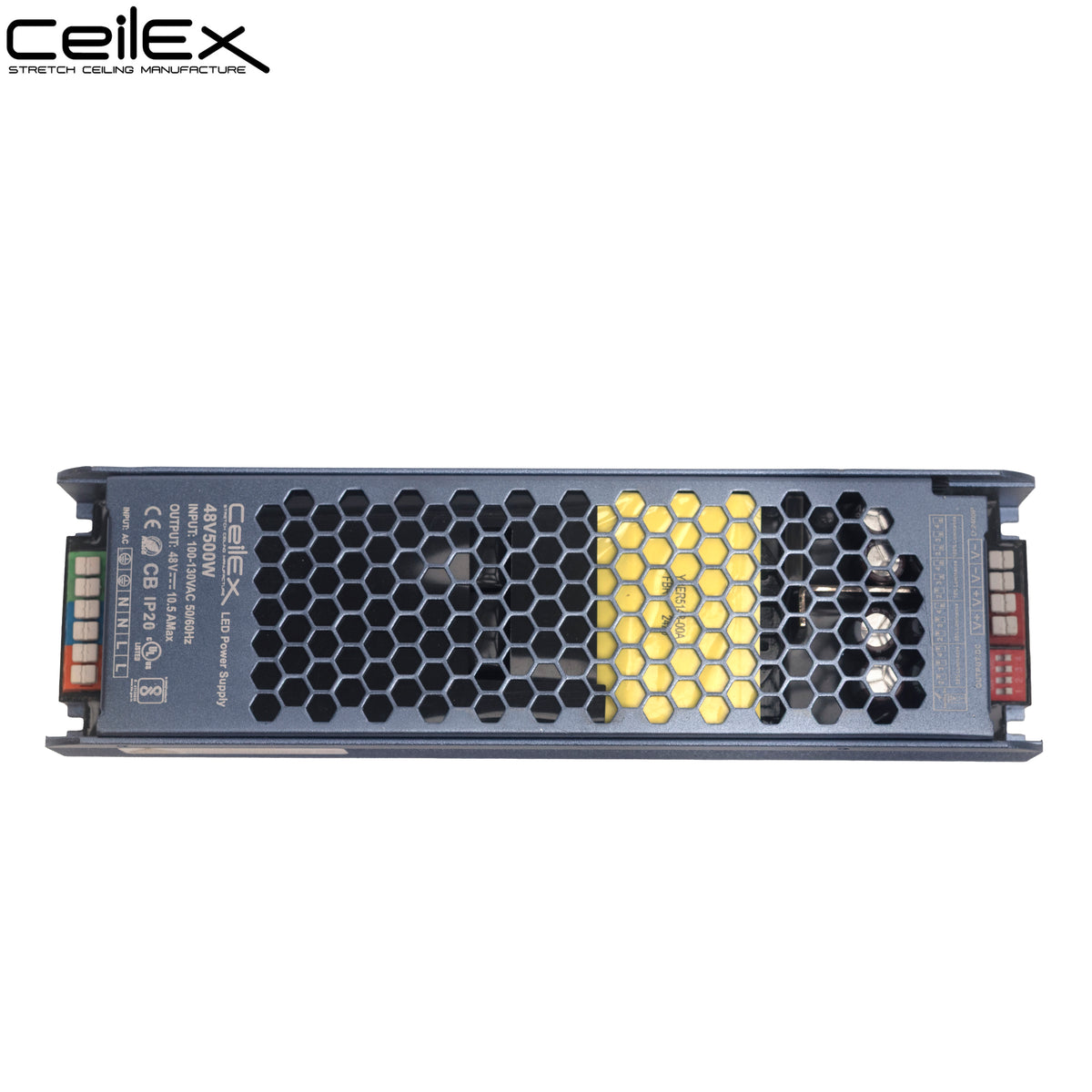 Ceilex LED Driver 48V 500W IP20 UL Listed, Transformer for LED Lights ...
