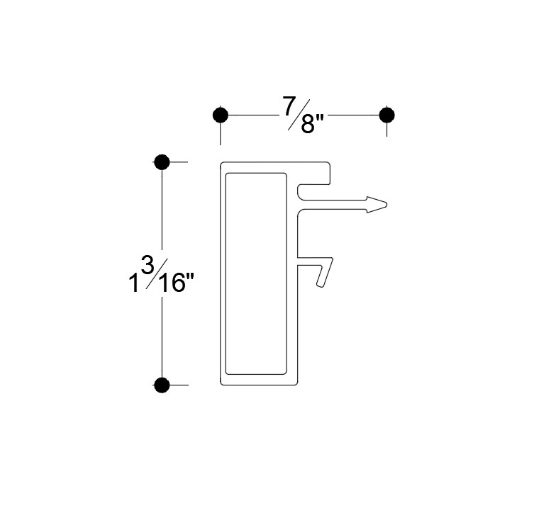 Ceilex Custom Opening Profile Cover (AP-210-W) – CEILEX INC