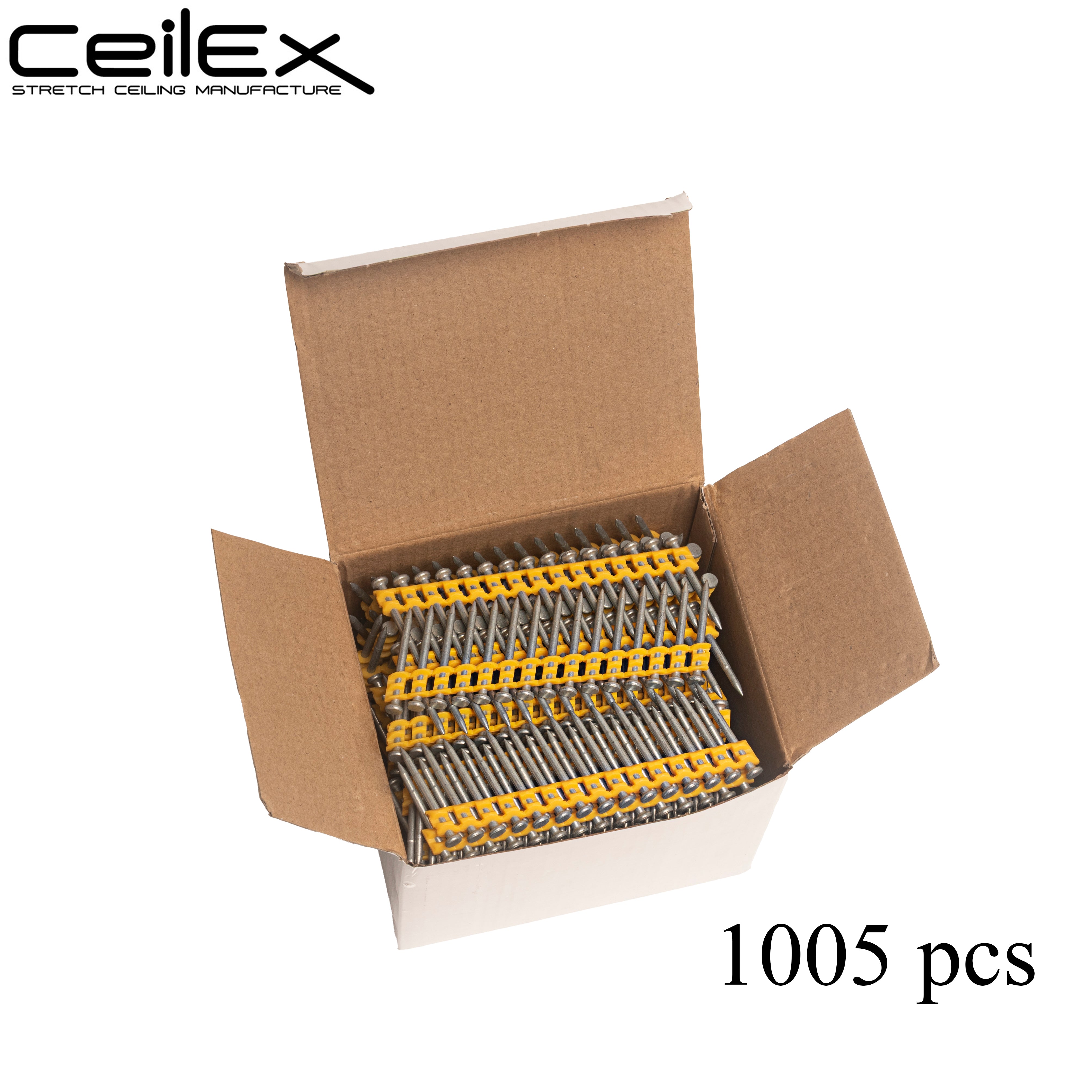 1005x Collated Concrete Nails 1 1/2'' (38mm) - for DeWalt DCN890