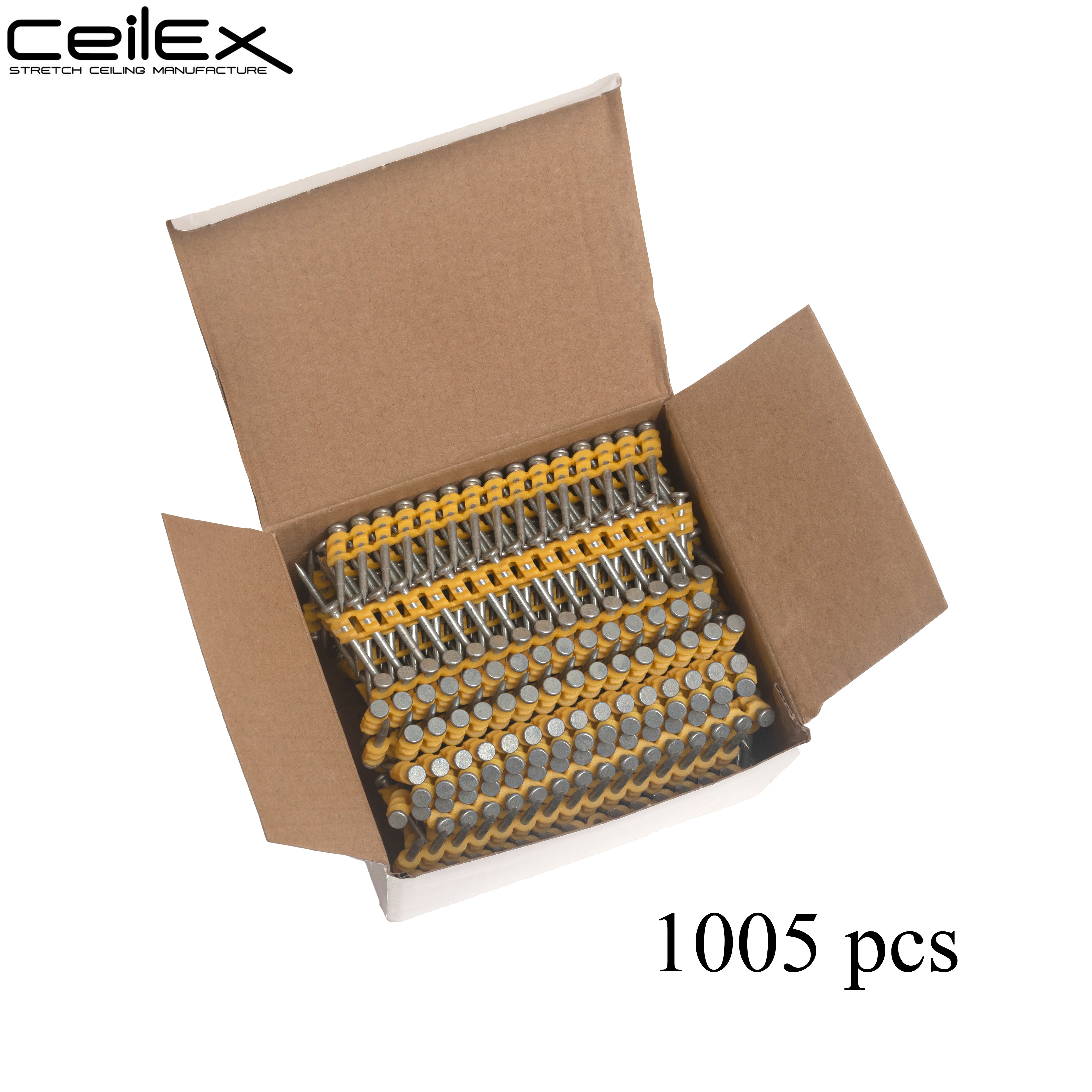 1005x Collated Concrete Nails 1 1/4'' (32mm) - for DeWalt DCN890