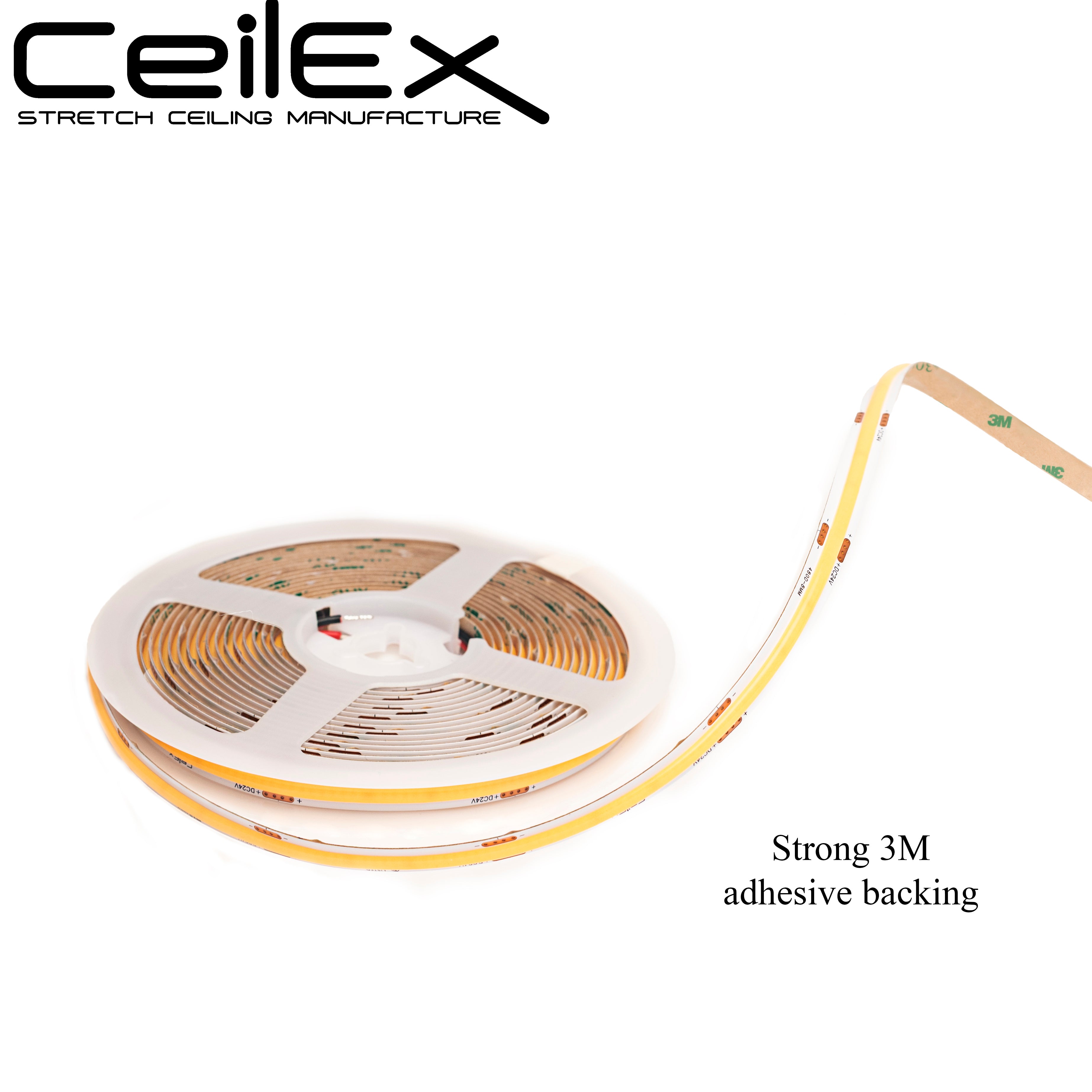 CE-DCOB-480WW-24 - Non-waterproof Reel to Reel 480chips/m (Warm White 3000K)
