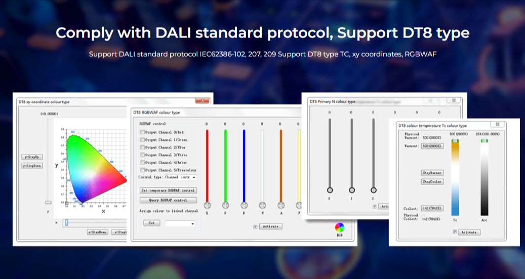 DL-X - DALI 5 in 1 LED Controller (DT8)