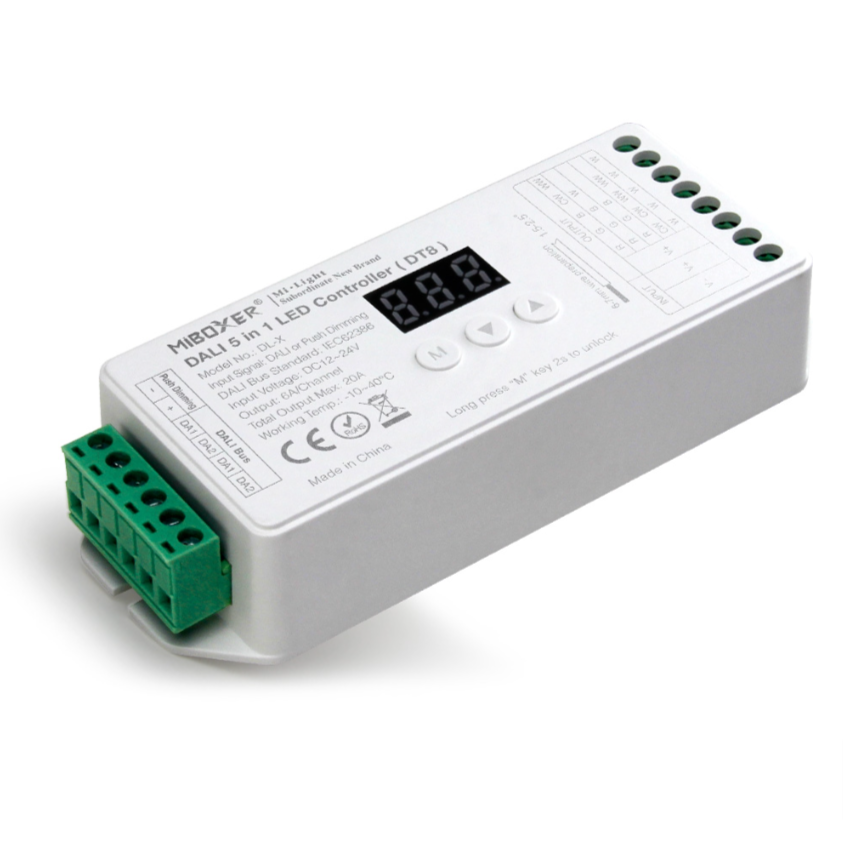 DL-X - DALI 5 in 1 LED Controller (DT8)