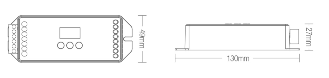 DL-X - DALI 5 in 1 LED Controller (DT8)