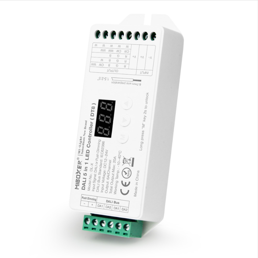 DL-X - DALI 5 in 1 LED Controller (DT8)