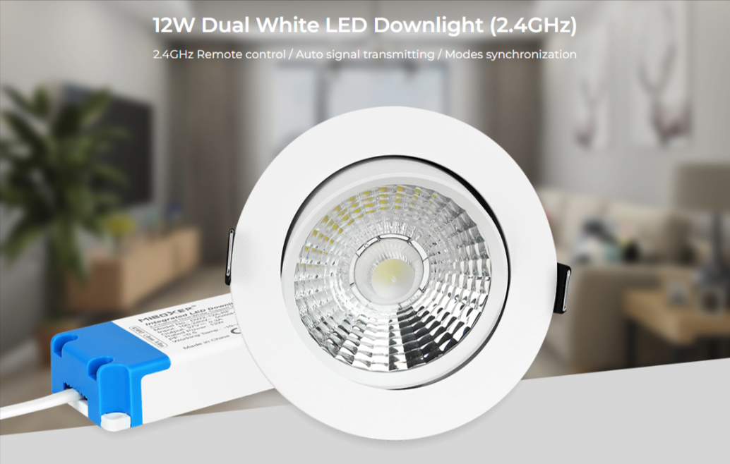 DW2-06A-ZB – 6W White Led Cob Downlight, 2.4G Rf & Zigbee 3.0 Smart Ceiling Light