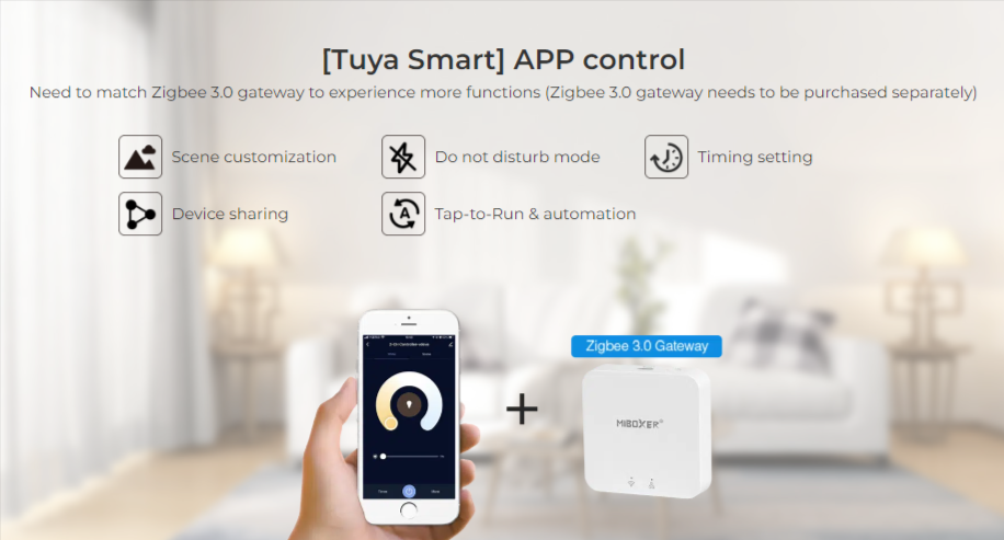 E2-ZR - 2 in 1 LED Controller (Zigbee 3.0 +2.4G)