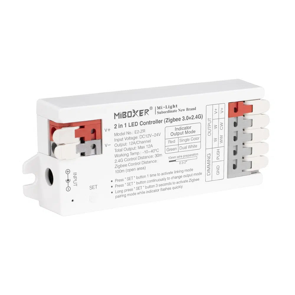 E2-ZR - 2 in 1 LED Controller (Zigbee 3.0 +2.4G)
