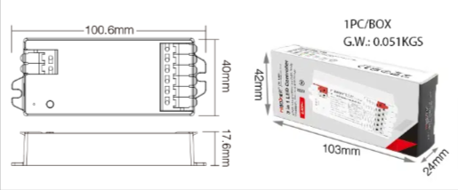 E3-RF - 3 in 1 LED Controller (2.4GHz)