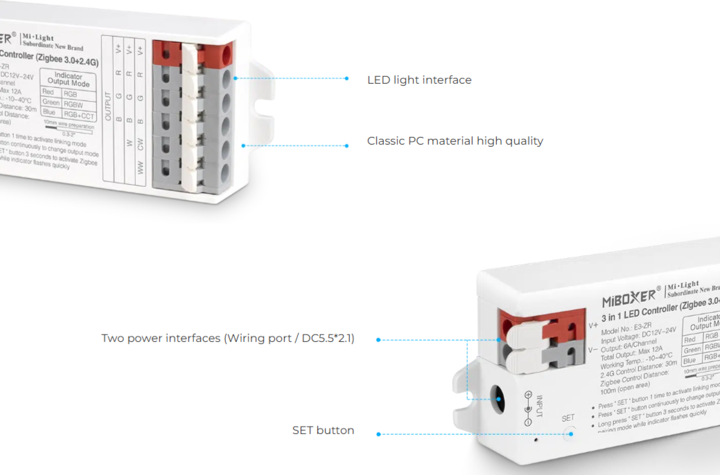 E3-RF - 3 in 1 LED Controller (2.4GHz)