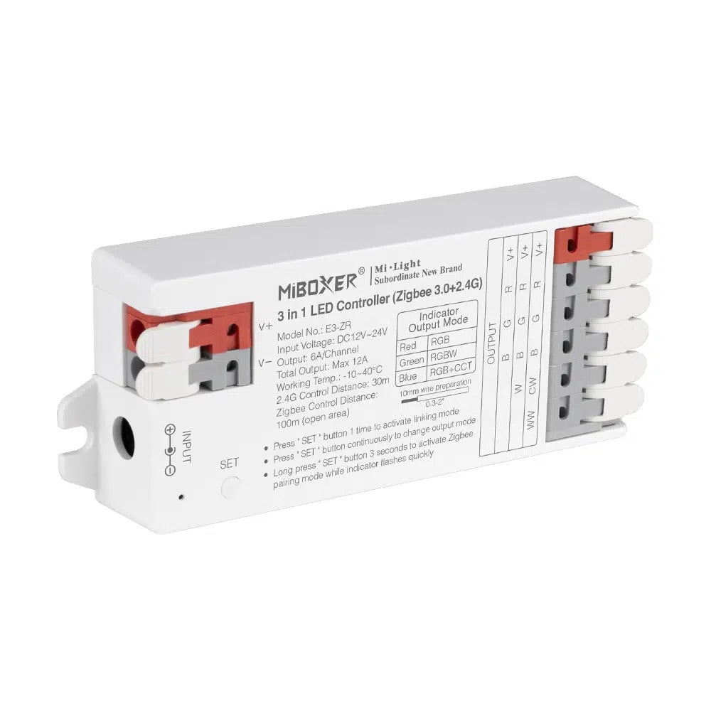 E3-ZR - 3 in 1 LED Controller (Zigbee 3.0 +2.4G)