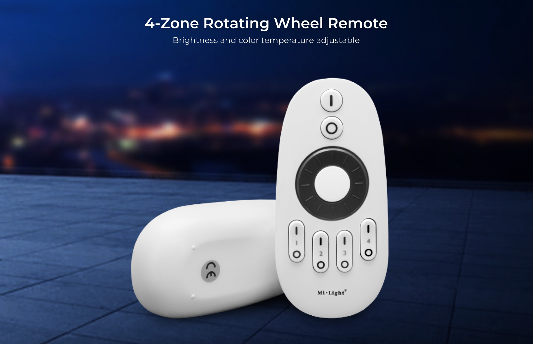 Control Wheel For Remote 4-Zone Rotating Wheel LED Remote 2.4GHz – Miboxer FUT006 | CEILEX ...