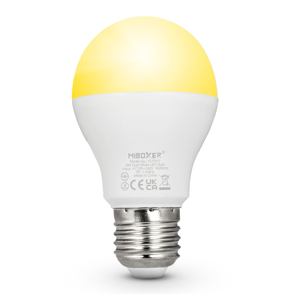 FUT017 E26 - 6W Dual White LED Bulb (2.4G)