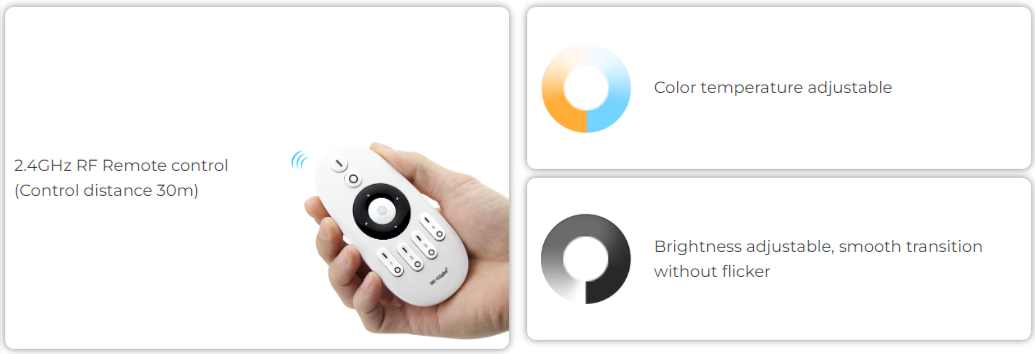 FUT035Z+ (SZ2) - 2 in 1 LED Controller (Zigbee 3.0 +2.4G)
