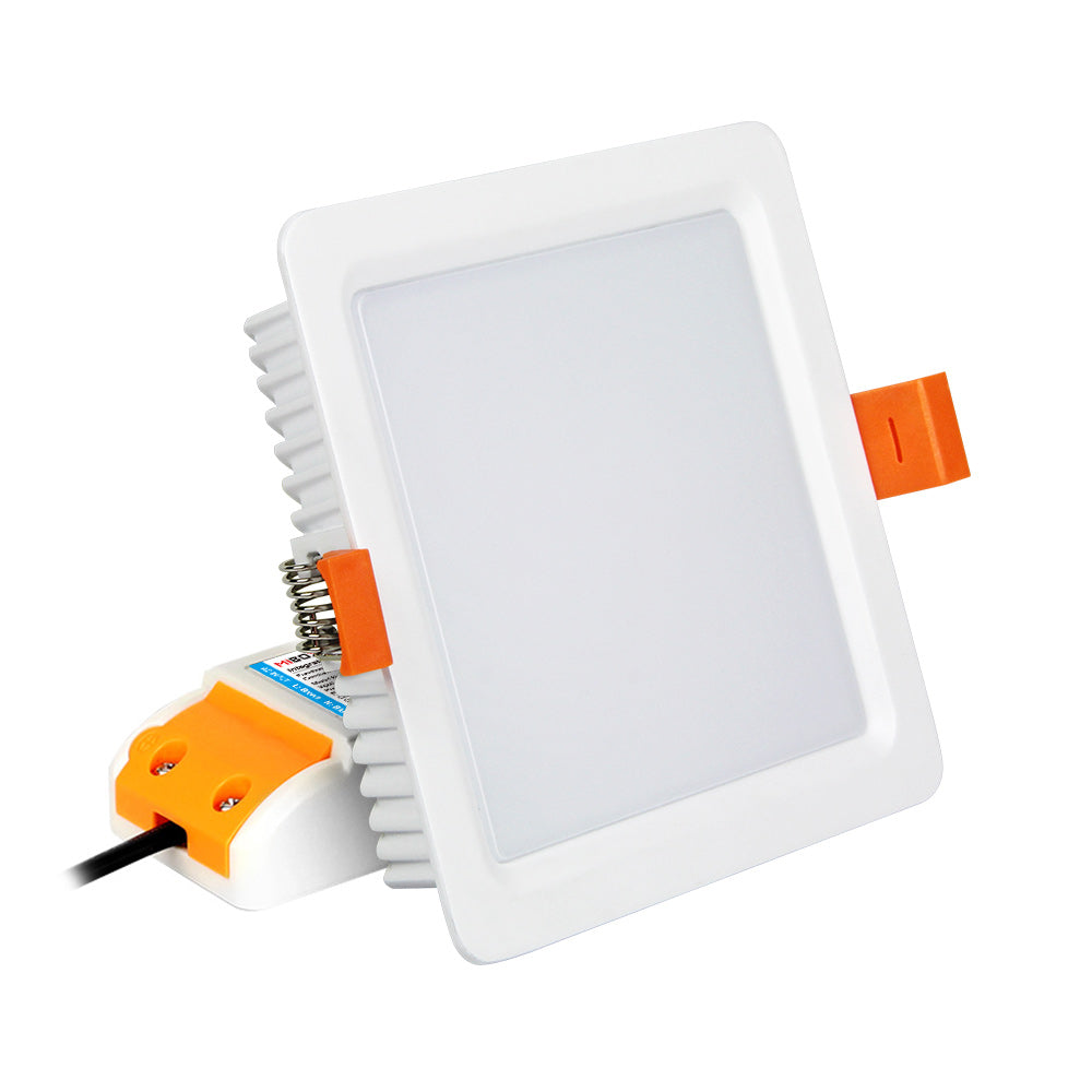FUT064 - 9W RGB+CCT Square LED Downlight (2.4GHz)