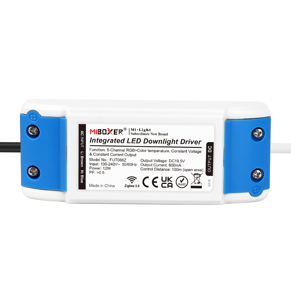 FUT066ZR - 12W RGB+CCT LED Downlight (Zigbee 3.0 + 2.4G)