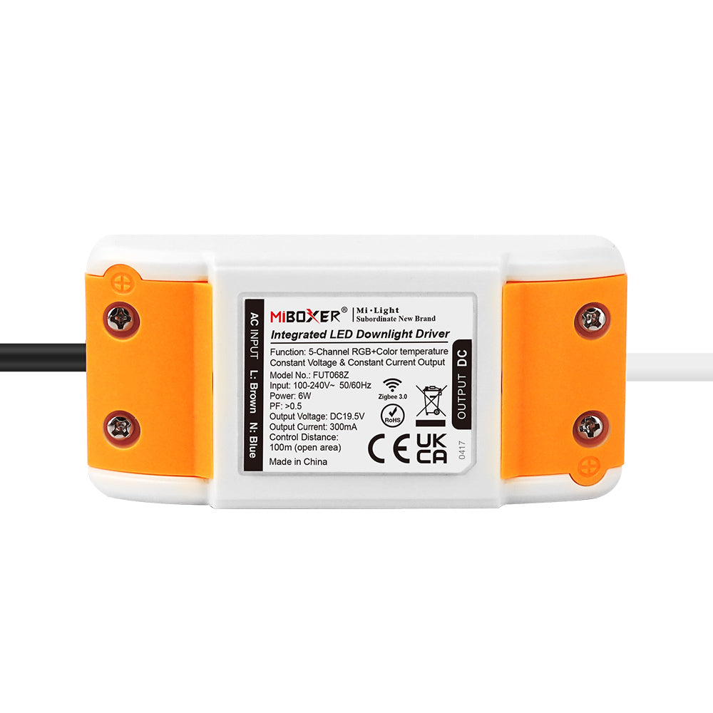 FUT068ZR - 6W RGB+CCT LED Downlight (Zigbee 3.0 + 2.4G)