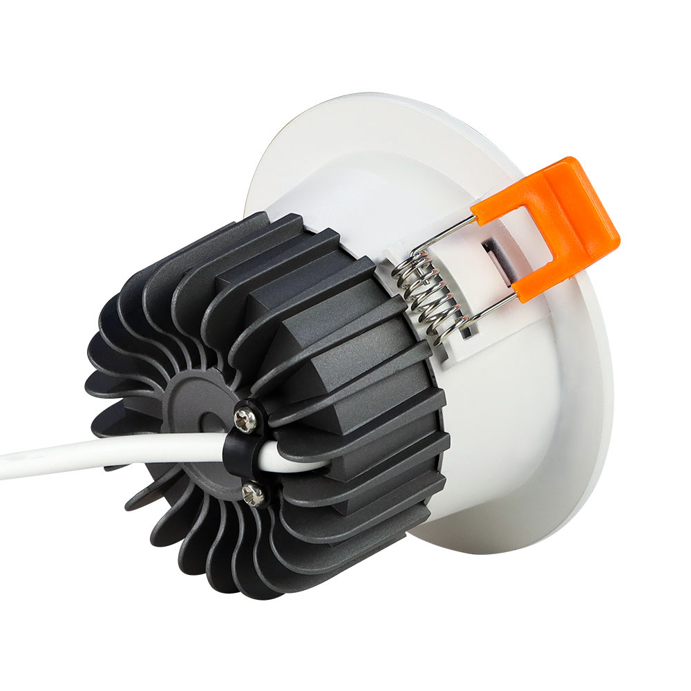 FUT070 - 6W Anti-glare RGB+CCT LED Downlight (2.4GHz)