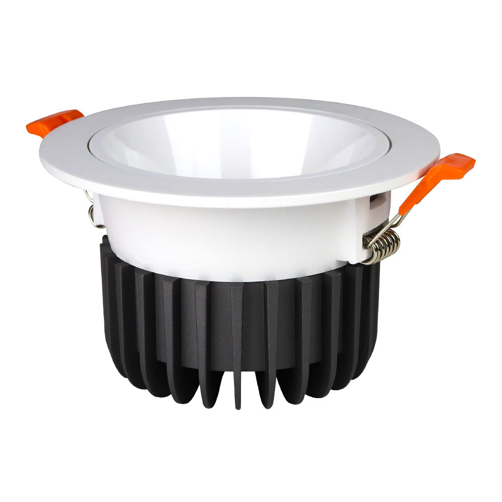 FUT071 - 12W Anti-Glare RGB+CCT LED Downlight (2.4GHz)