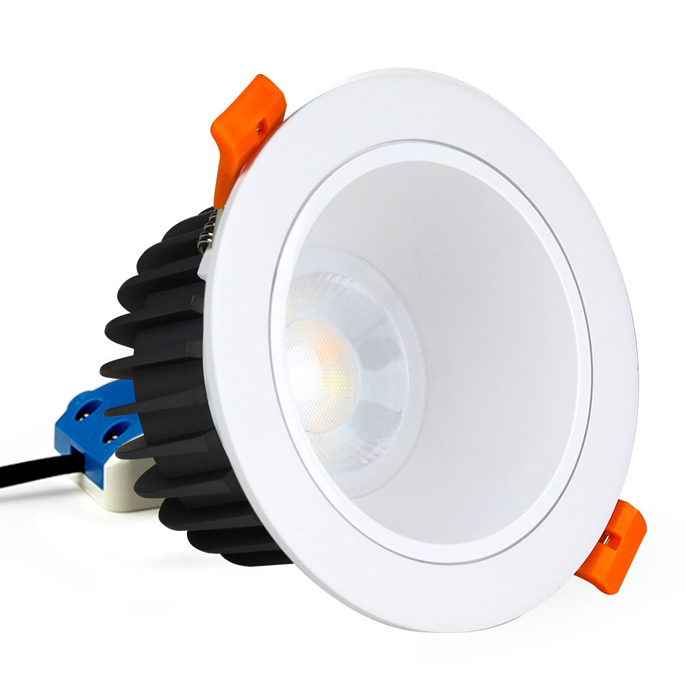 FUT071 - 12W Anti-Glare RGB+CCT LED Downlight (2.4GHz)