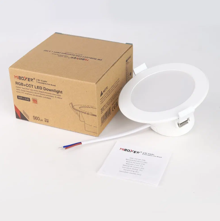 FUT074WR - 6W RGB+CCT LED Downlight (WiFi+2.4GHz)
