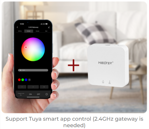 FUT081 - 18W Deep Anti-glare LED RGB+CCT Downlight (2.4GHz)