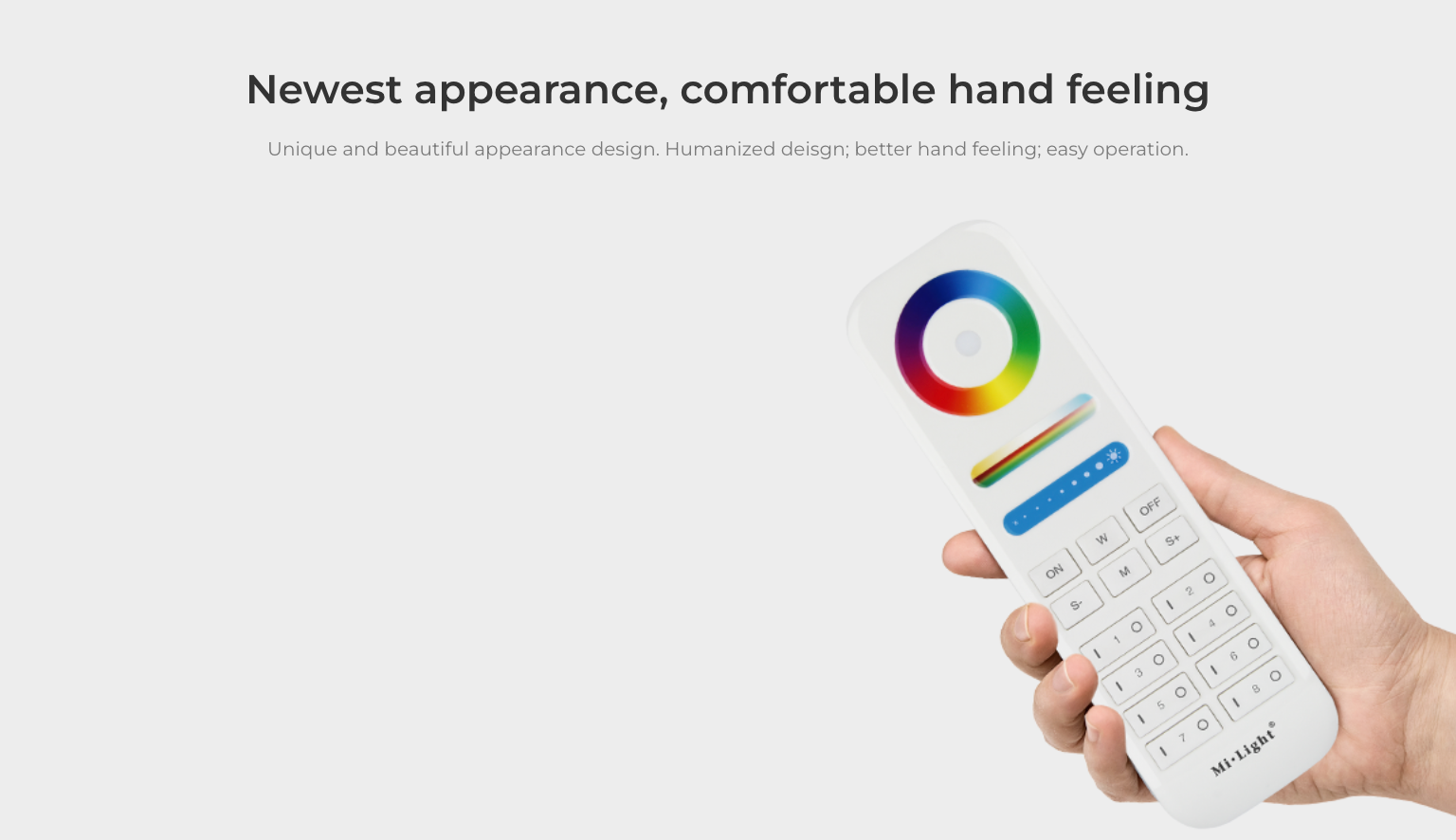 FUT089-W - 8-Zone RGB+CCT Remote White