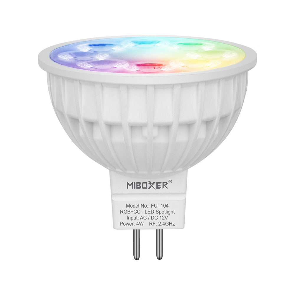 FUT104 - 4W MR16 RGB+CCT LED Spotlight (2.4G)