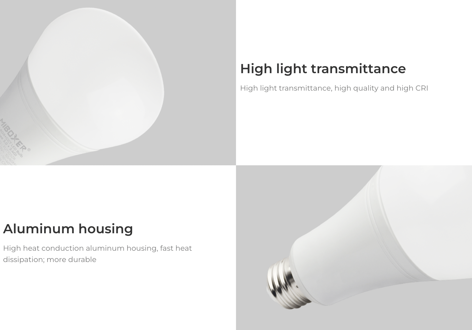 FUT105ZR - 12W RGB+CCT LED Bulb (Zigbee 3.0 + 2.4G)