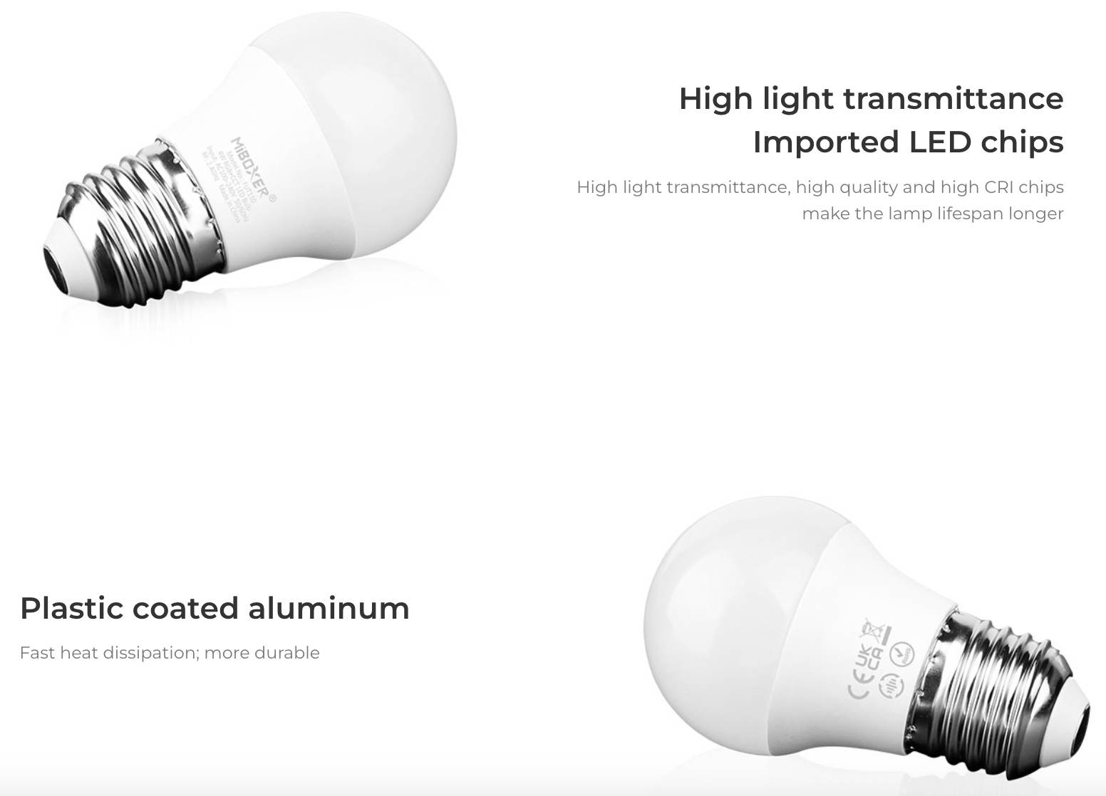 FUT110 E26 - 4W RGB+CCT LED Bulb (2.4G)