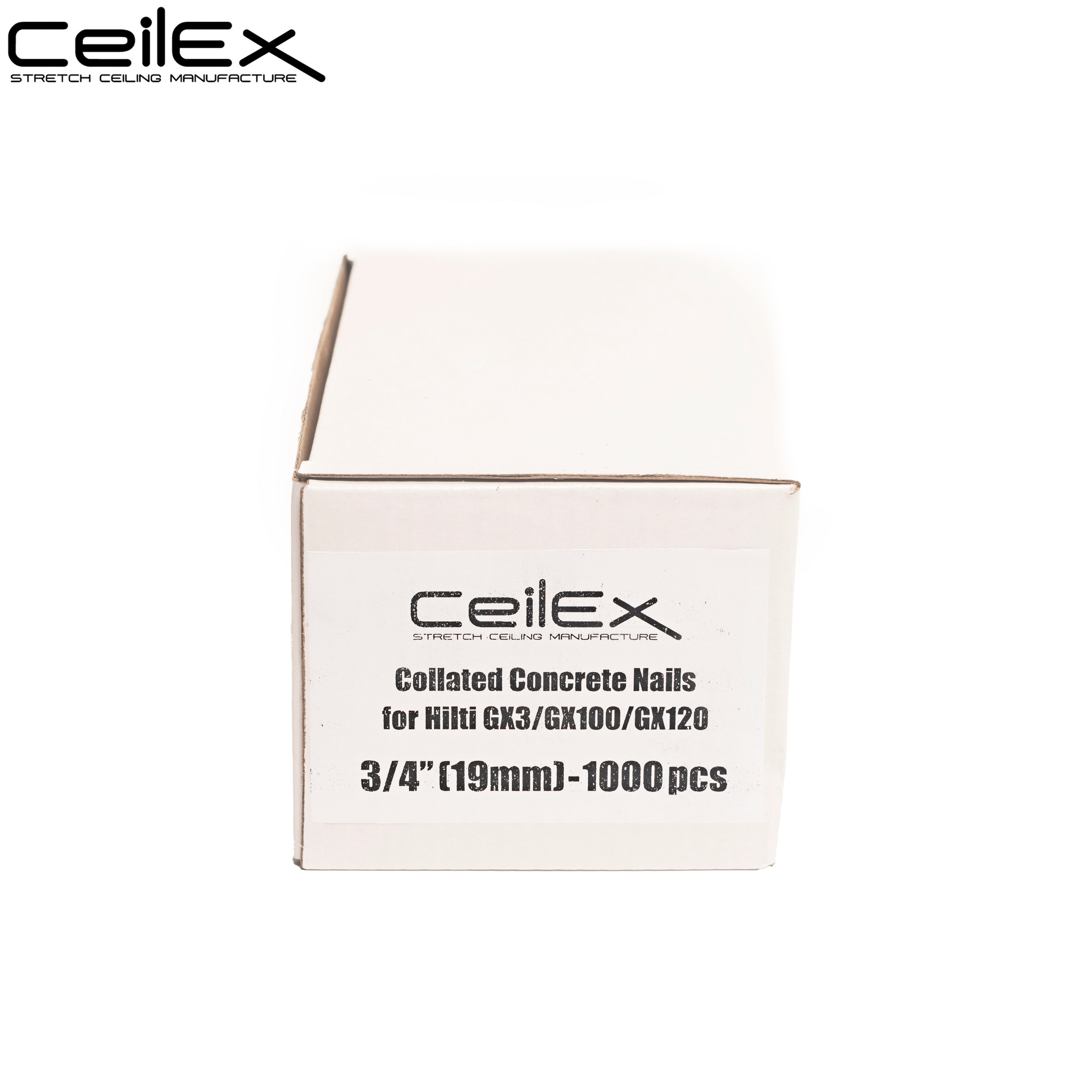1000x Collated Concrete Nails 3/4'' (19mm) - for Hilti GX3/GX100/GX120