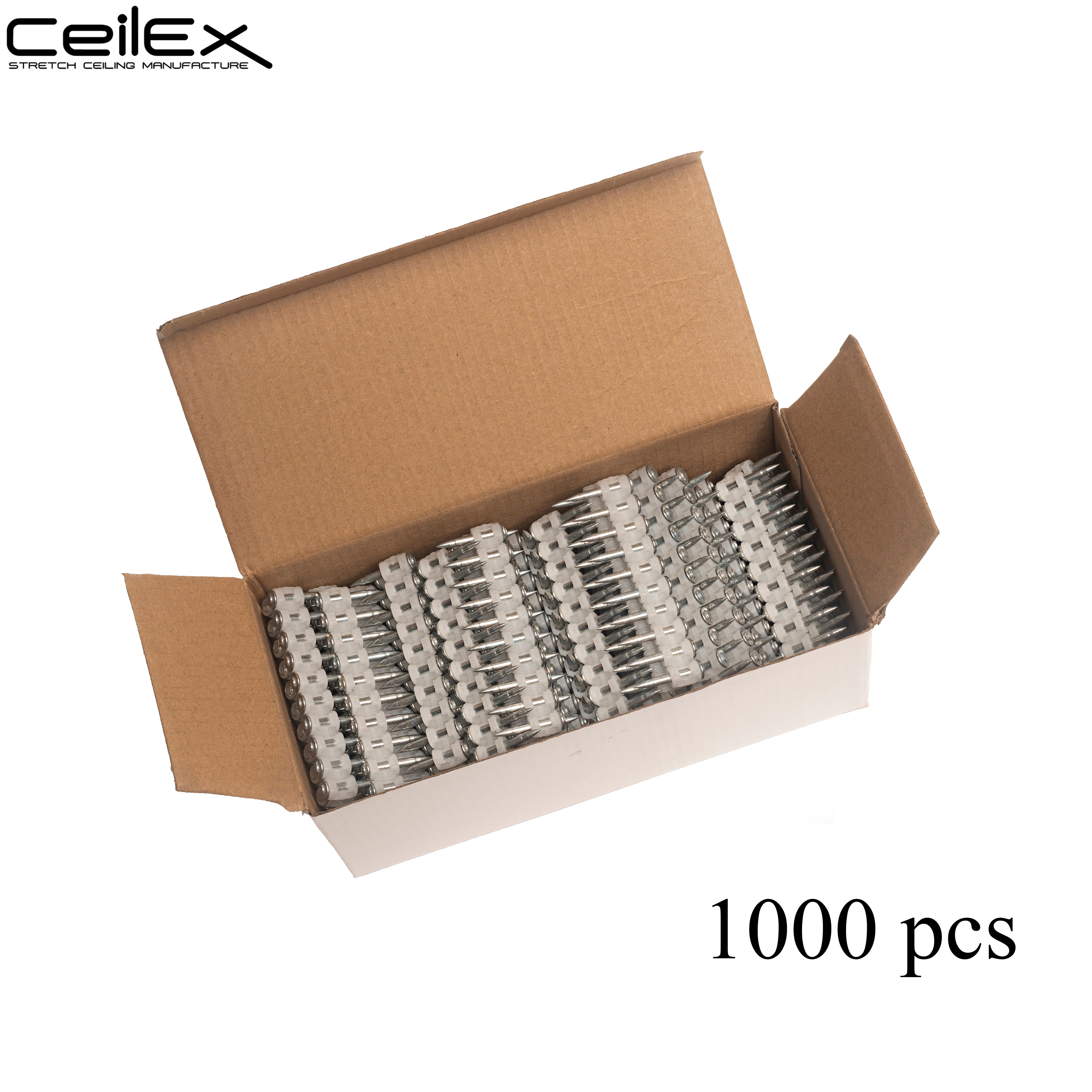 1000x Collated Concrete Nails 1'' (25mm) - for Hilti GX3/GX100/GX120