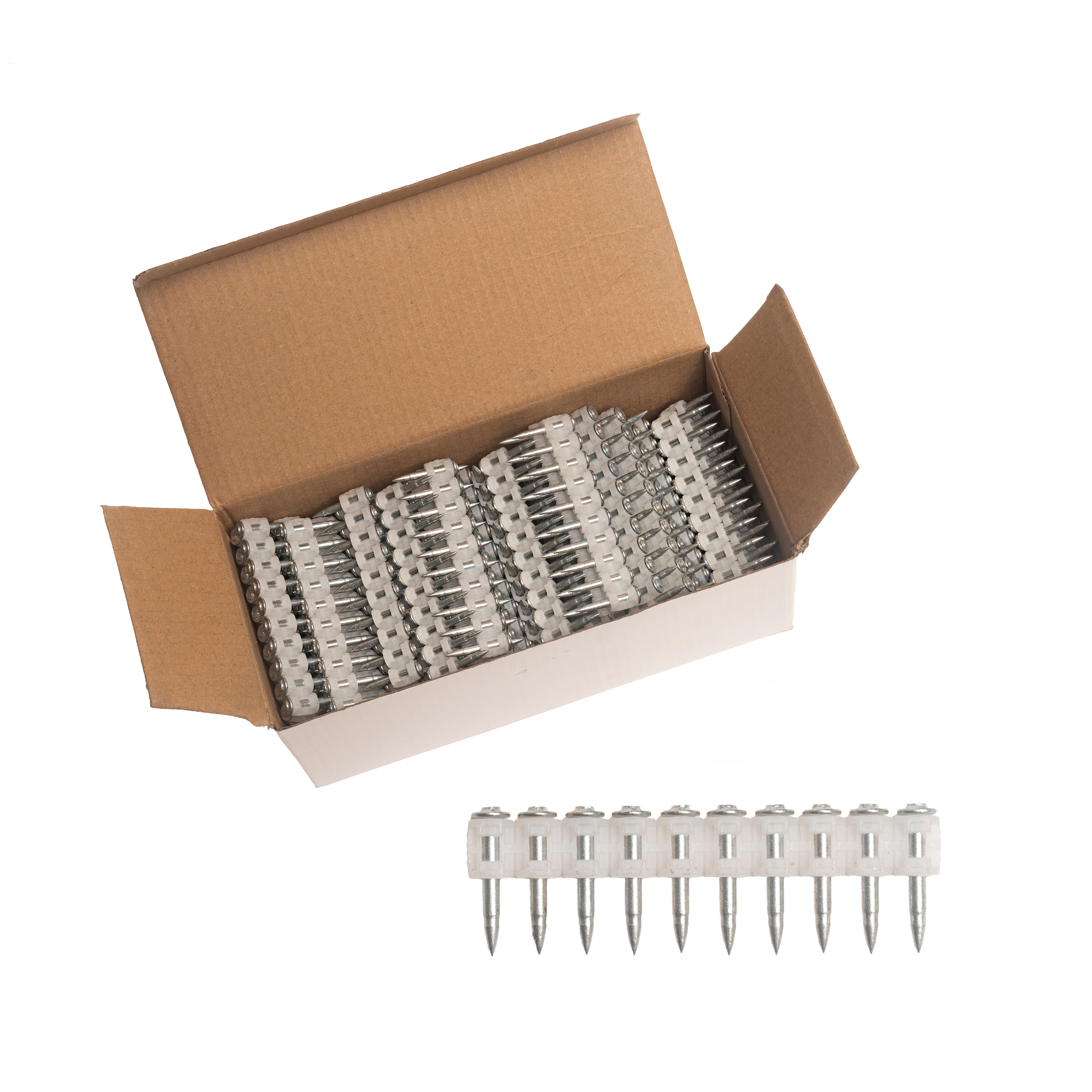 1000x Collated Concrete Nails 1'' (25mm) - for Hilti GX3/GX100/GX120