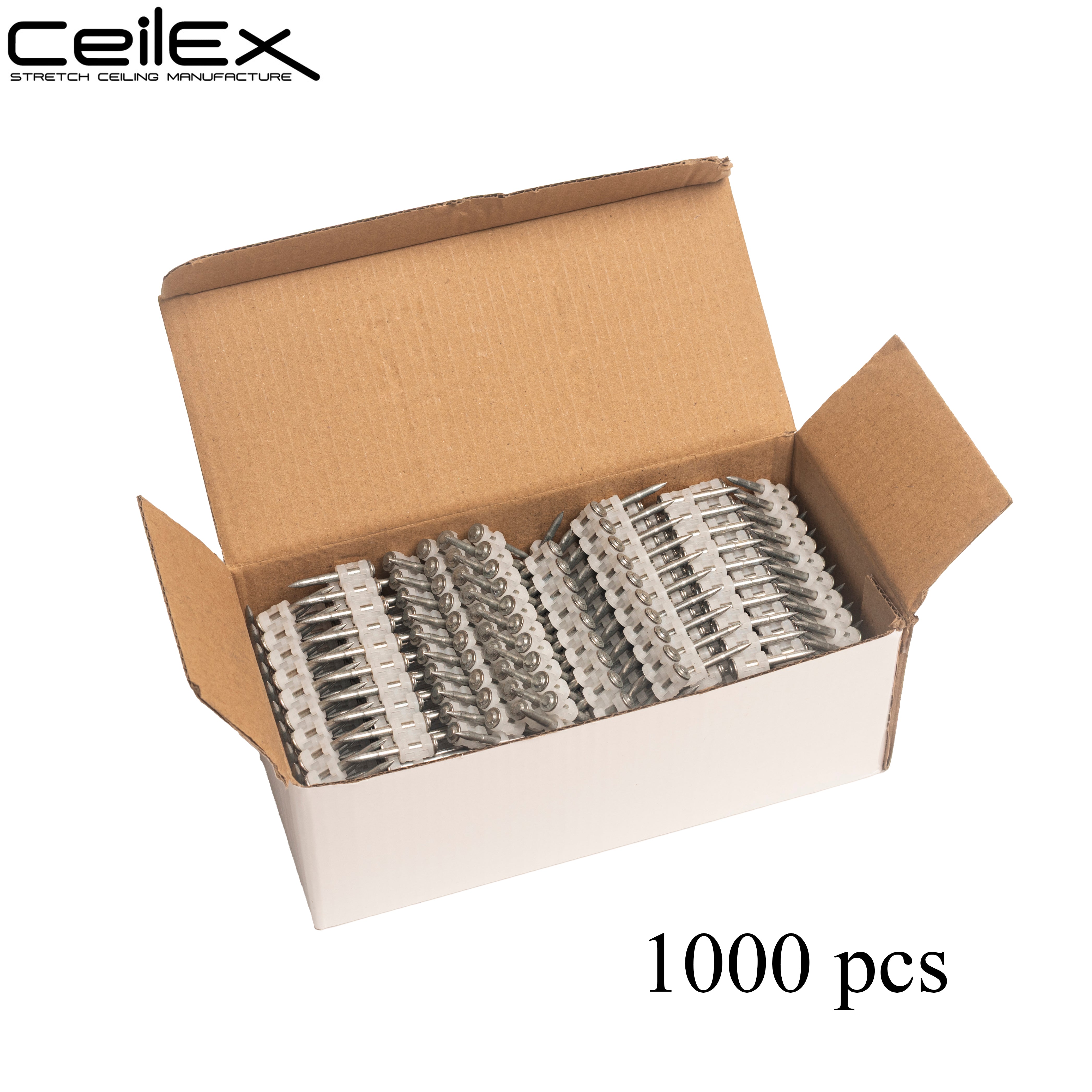 1000x Collated Concrete Nails 1 1/16'' (27mm) - for Hilti GX3/GX100/GX120