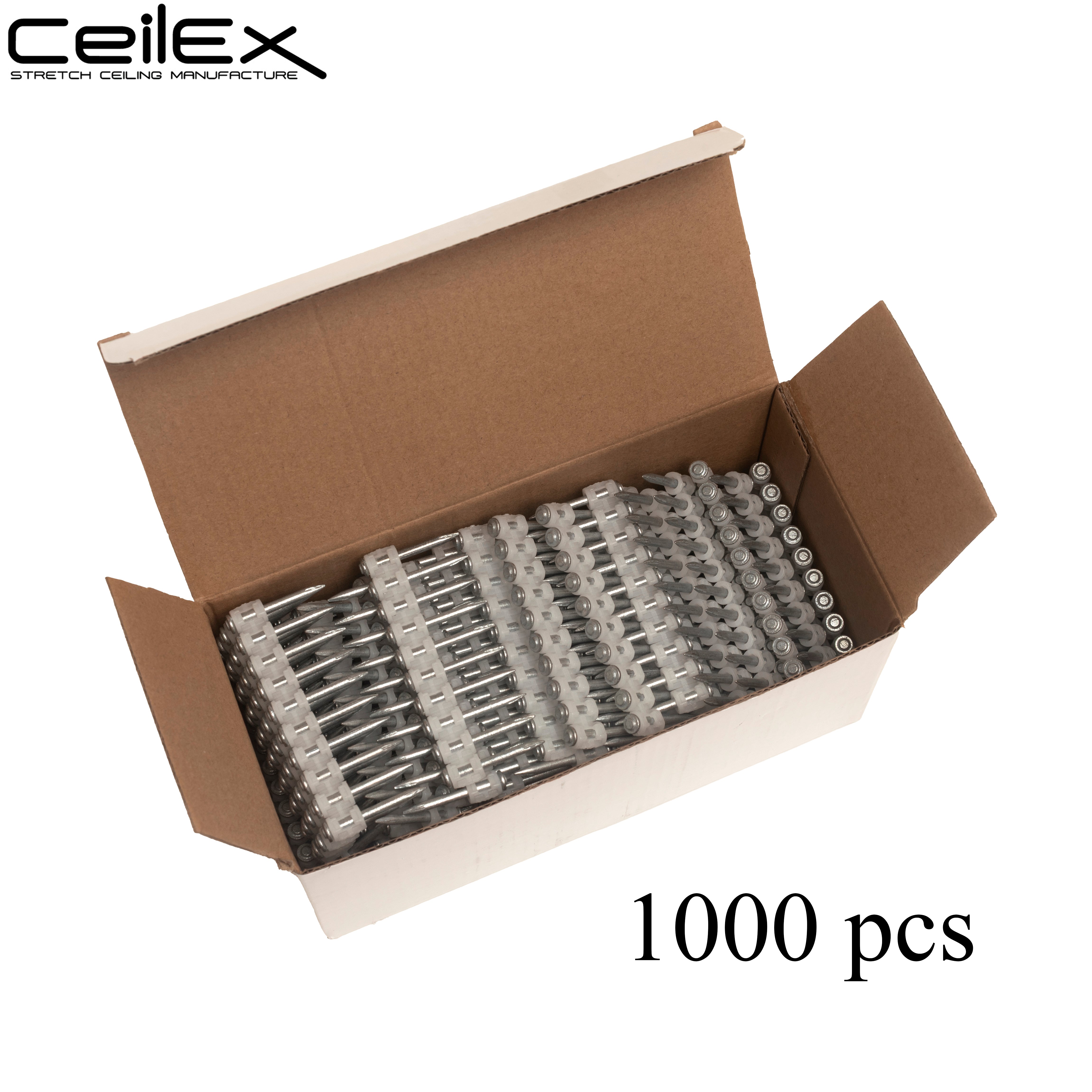 1000x Collated Concrete Nails 1 1/4'' (32mm) - for Hilti GX3/GX100/GX120