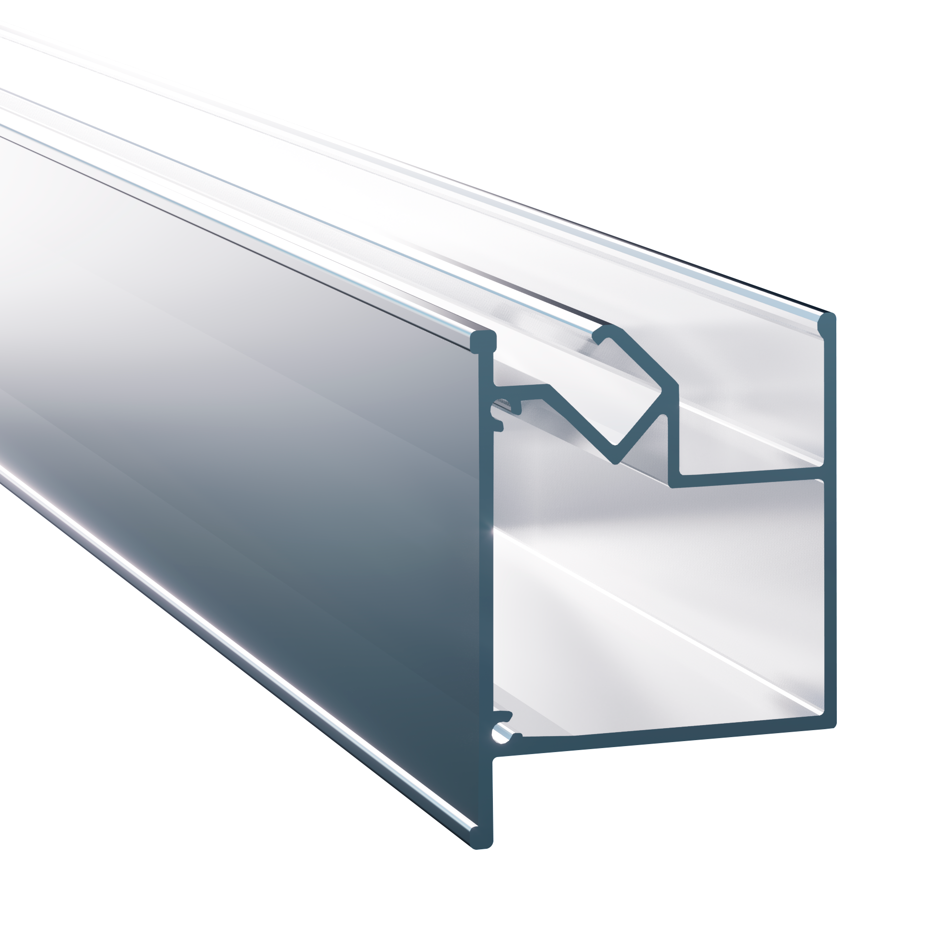 Aluminum Frame Profile for PVC Coverings - Model AP-260